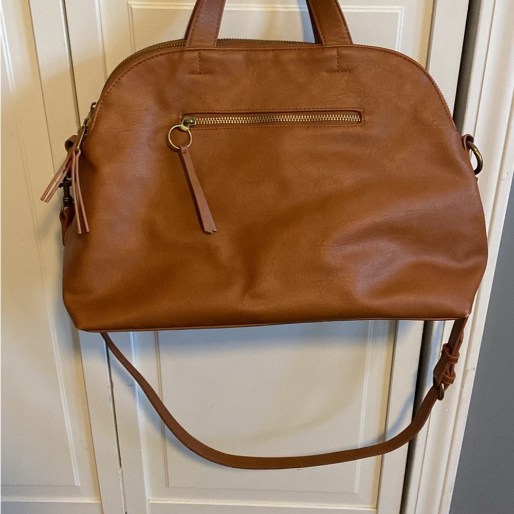 a new day Tan Shoulder Bag